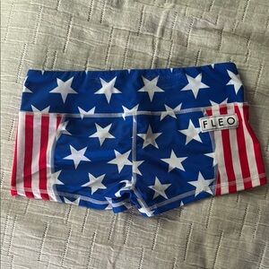 Fleo Patriotic Star Shorts